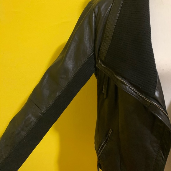 Michael Kors Leather Jacket - Picture 4 of 8